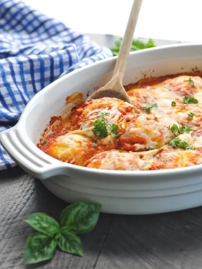 Dump-and-Bake Ravioli Casserole